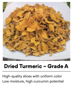 Dried Turmeric Grade A Supplier from Indonesia | Premium Turmeric Slices for Export