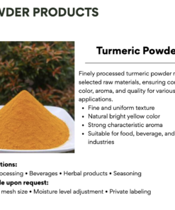 Turmeric Powder Supplier from Indonesia | Premium Spice & Herbal Ingredient