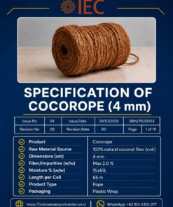 Cocorope Supplier from Indonesia | Natural Coconut Fiber Rope
