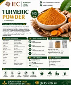 Turmeric Powder from Indonesia