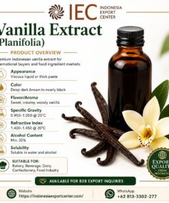 Vanilla Extract (Planifolia) from Indonesia