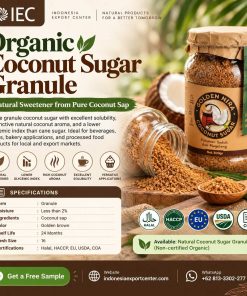 Organic Coconut Sugar Granule Supplier Indonesia – Bulk & Wholesale