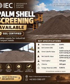 Palm Shell Screening Supplier Indonesia – GGL Certified Biomass Supply