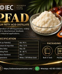 PFAD Supplier Indonesia – Palm Fatty Acid Distillate for Global Industrial Buyers