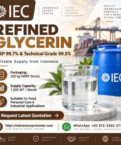 Refined Glycerin Supplier Indonesia – USP 99.7% & Technical Grade 99.5%